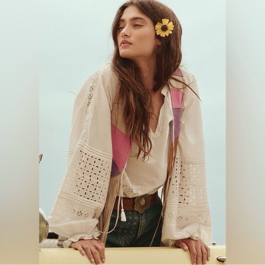 Spell Love In The Afternoon Lace Blouse
